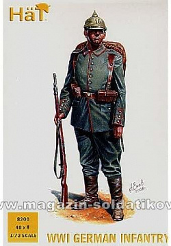 Солдатики из пластика WWI German Infantry (1:72), Hat