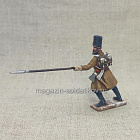 Миниатюра из олова Партизан с пикой, 1812год, 54 мм, Студия Большой полк (ИЛ1126.12.02.54) (ИЛ1126.12.02.54)