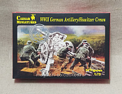 Солдатики из пластика CMH084 Немецкие артиллеристы к тяжелому орудию(1/72) Caesar Miniatures (неп)28 из 34 фигур! - фото