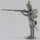 Сборная миниатюра из смолы Гренадёр, стреляющий, 28 мм, Аванпост