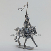 Сборная миниатюра из смолы Фанен-юнкер драгунского полка, 28 мм, Аванпост - фото