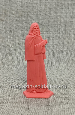 Солдатики из пластика Киевская Русь. Мирный житель. Монах Савватий (розовый), Воины и битвы (CN164_4) (CN164_4)