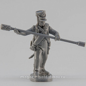 Сборная миниатюра из смолы Канонир 28 мм, Аванпост - фото