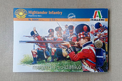 6004 Highlander Infantry Napoleonic Wars 1/72 Italeri (096-322) (096-322)