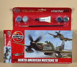 55107 А Самолет Mustang P51-D (1:72) Airfix (Q445-213) (Q445-213)