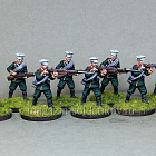 Фигурки из металла Русская гвардейская пехота #1 (24 шт) 28 мм АРЕС (RA-39) (RA-39)