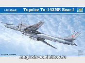 Сборная модель из пластика Самолет Ту - 142 МР 1:72 Трумпетер - фото