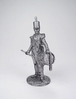 Миниатюра из олова Барабанщик 27 пехотного полка, 1809-15 гг. 54 мм EK Castings