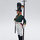 Унтер-офицер Лейб-гвардии Преображенского полка. Россия, 1802-06 гг., 54 мм, Soldanir (QF0441) (QF0441)