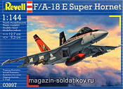 RV 03997 Самолет Истребитель F/A-18E Super Hornet, (1:144), (3) Revell