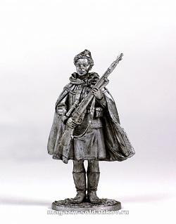 Миниатюра из олова WW2-06 Снайпер 528-го стрелкового полка Наталья Ковшова, 1942 г. EK Castings