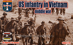 Солдатики из пластика US Infantry in Vietnam (middle war) (1/72) Orion (ORI72070) (ORI72070)