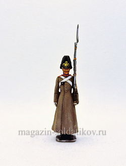 Миниатюра из олова Русский гренадер 1846-56 гг., 54 мм, Студия Большой полк (ИЛ0128.12.02.54) (ИЛ0128.12.02.54)