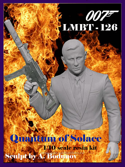 Сборная миниатюра из смолы Quantum of Solace 1/10, Legion Miniatures