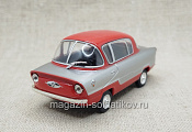НАМИ-050 «Белка» 1955 г. серебристый с красным, Автолегенды СССР №115 - фото
