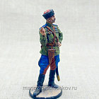 Миниатюра из олова Казачий полковник 1943-45 гг., 54 мм, Большой полк (ИЛ1788.14.02.54) (ИЛ1788.14.02.54)
