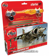 А Самолет HARRIER GR3 (1/72) Airfix. Авиация - фото