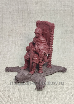 Солдатики из пластика Князь Рюрик (бордовый), 1:32 Хобби Бункер