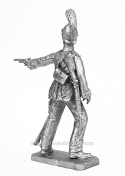 Миниатюра из олова 627 РТ Шеволежер-улан Наполеона 1811-13 год Офицер 5 полка, 54 мм, Ратник (627-РТ) (627-РТ)