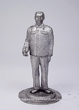 Миниатюра из олова 191 РТ Генералисимус 54 мм, Ратник - фото