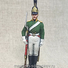 Миниатюра из олова Русский драгун Смоленского полка, 54 мм, Студия Большой полк (ИЛ2305.10.02.54) (ИЛ2305.10.02.54)