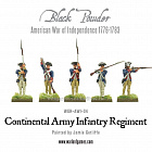Continental Infantry Regiment (Plastic Box) 28 мм Warlord (WGR-AWI-04) (WGR-AWI-04)