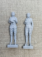 Фигурка из смолы SMK48031 Летчицы ИЛ-2 1/48 Seal Model Kit - фото