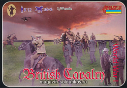 Солдатики из пластика Британская кавалерия начала Первой Мировой (1/72) Strelets