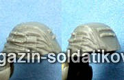 Аксессуары из смолы Немецкие каски в чехле СС №2. Tank (А 089) (А 089)