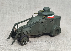 Бронеавтомобиль Ansaldo-Lancia IZ, 1/56, Артель АТ (АТ-105) (АТ-105)