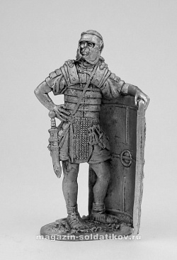 Миниатюра из металла 004. Римский легионер, 2-ой легион Августа I в н.э. EK Castings