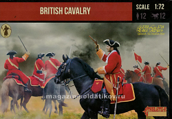 Солдатики из пластика British Cavalry (1/72) Strelets (238) (238)