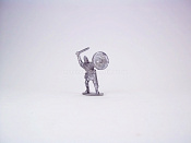 Солдатики из металла Викинг, рубящий мечом, Магазин Солдатики (Prince August) - фото