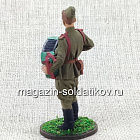 Лейтенант Красной Армии с аккордеоном, 1943-45 гг, 54 мм (QF0052) (QF0052)