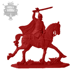 Солдатики из пластика Колыван Иванович (красный), Воины и битвы (CN232_2) (CN232_2)