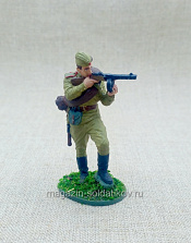 Автоматчик РККА 1943-45 гг. 54 мм - фото