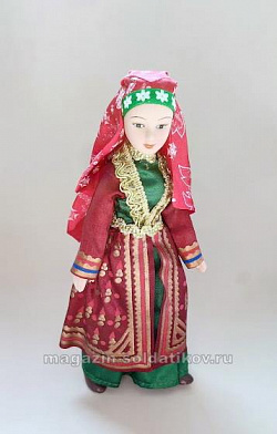 Кукла в башкирском праздничном костюме №19