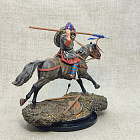 Миниатюра из смолы Конный англо-саксонский воин, 1066 г., 54 мм, Студия Большой полк (FIV028.07.09.54) (FIV028.07.09.54)