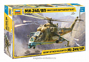 4823 Российский ударный вертолет "Ми-24 В/ВП" (1/48) Звезда