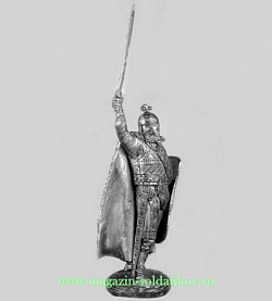 Миниатюра из олова Галльский вождь с мечом, 4 в. до н.э., 54 мм, Россия
