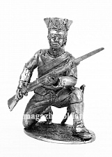 Миниатюра из олова 664 РТ Рядовой Польского корпуса Цезальпинской республики, 1799 г., 54 мм, Ратник - фото