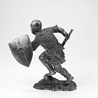 Миниатюра из олова Воин-крестоносец, XII в. 54 мм, Солдатики Публия