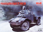 35374 Panzerspahwagen P 204 (f), Германский бронеавтомобиль ІІ МВ	(1/35) ICM