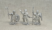 Сборные фигуры из металла Викинги. Командная группа, 28 мм STP-miniatures - фото