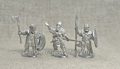 Сборные фигуры из металла Викинги. Командная группа, 28 мм STP-miniatures - фото