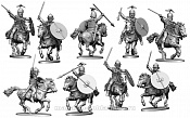 Сборные фигуры из пластика Ancient Gallic Cavalry Victrix - фото