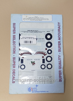 Сборная модель из пластика Декаль 48-546 Spitfare Mk.Vc и Mk.VIII 1/48 SSI (Q532-018) (Q532-018)
