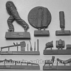 Сборная миниатюра из смолы Матрос Гвардейского морского экипажа, Россия 1812-15 гг. 54 мм, Chronos miniatures (CHM-54173) (CHM-54173)