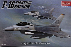 Сборная модель из пластика Самолет F-16 «Файтинг Фолкон» 1:144 Академия