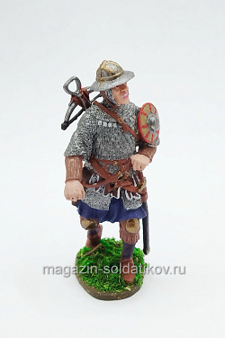 Европейский арбалетчик, XIV в., 54 мм, Soldanir (QF0488) (QF0488)